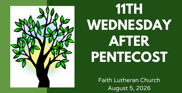 Worship on Wednesday, August 5, 2026